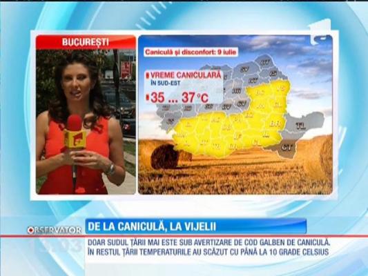 Vremea se schimbă! Prognoza meteo pentru următoarele zile