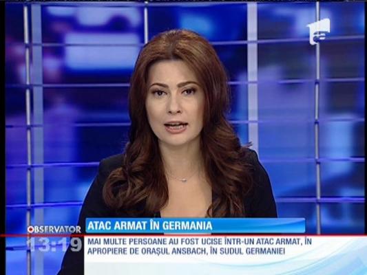 UPDATE Atac armat în Germania: Cel puțin două persoane au fost ucise, atacatorul a fost arestat