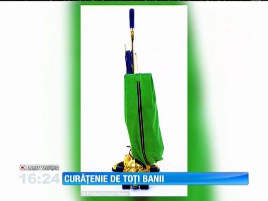 Aspiratorul de 1 milion de euro, placat cu aur