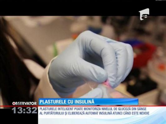 Plasturele inteligent pentru bolnavii de diabet