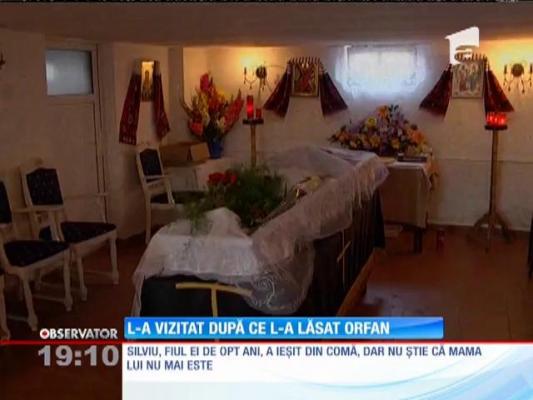 Mama din Sibiu care-a fost strivită de un TIR, condusă pe ultimul drum