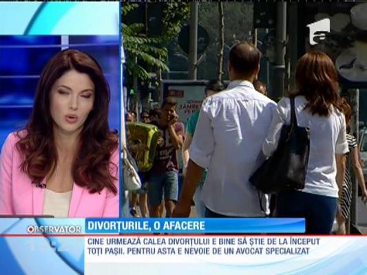 Divorţurile, o afacere pentru avocaţi