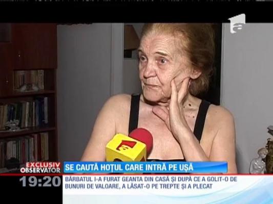 EXCLUSIV! Un bărbat fură din apartamentele lăsate cu uşa descuiată