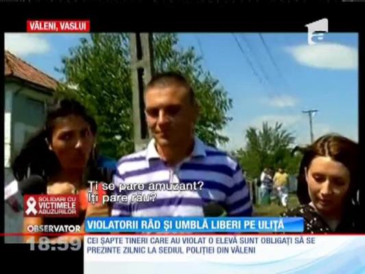 Caz REVOLTĂTOR! Cei şapte violatori râd şi umblă liberi prin sat