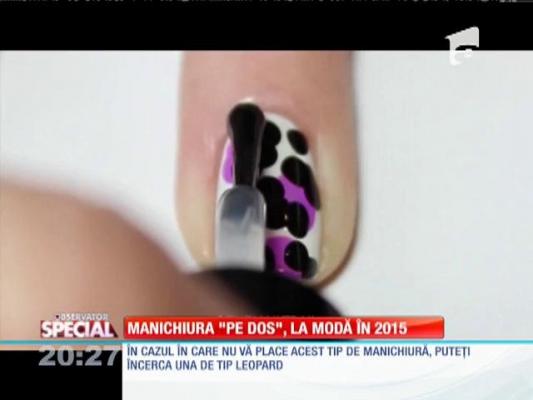Special! Manichiura "pe dos", la modă în 2015