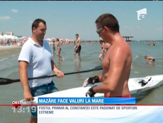 Radu Mazăre face valuri la mare