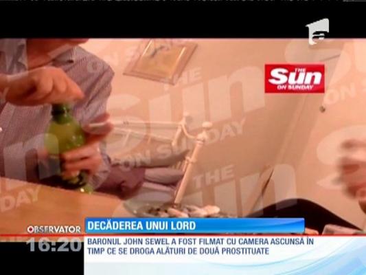 Vicepreşedintele Camerei Lorzilor, surprins alături de câteva prostituate