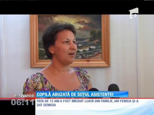 Copilă abuzată de soțul asistentei