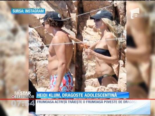 Heidi Klum, dragoste adolescentină