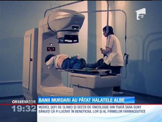 Banii murdari au pătat halatele albe