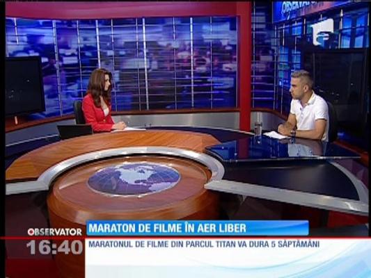 Maraton de filme în aer liber. Bucureştenii sunt așteptați în Parcul Titan