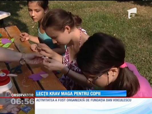 Activităţi pentru copii în Grădina Valorilor Româneşti