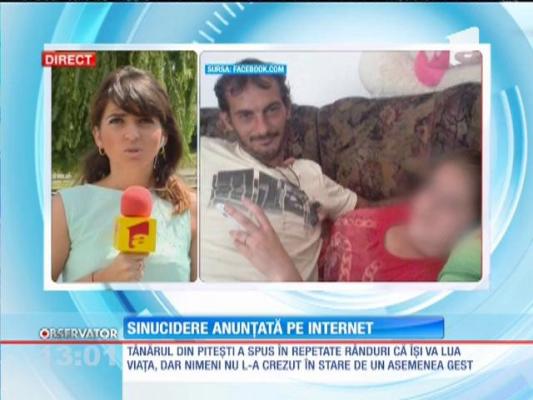 Un tânăr din Piteşti s-a sinucis, după ce l-a părăsit iubita