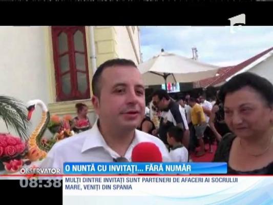 Nuntă cu o mie de invitați la Caransebeş