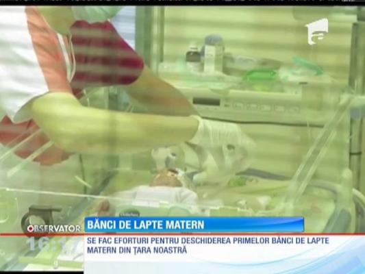 Prima banca de lapte matern din România
