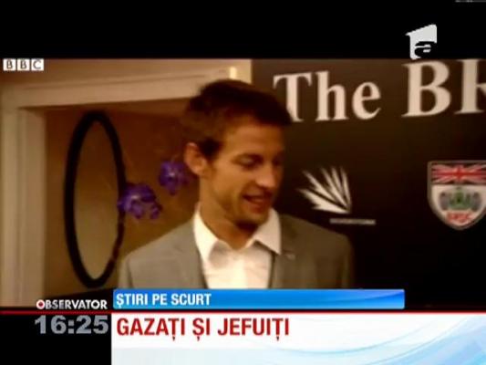 Pilotul de Formula 1 Jenson Button şi soţia, jefuiţi, în Saint Tropez