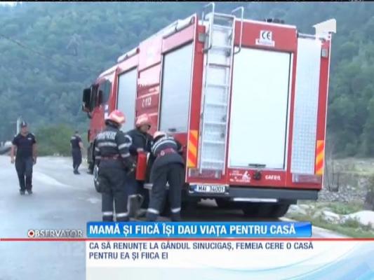 O femeie şi fiica ei de 13 ani au ameninţat că-şi iau viaţa dacă nu este eliberat iubitul copilei