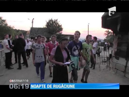 Noapte de rugăciune la Mănăstirea Nicula din Cluj