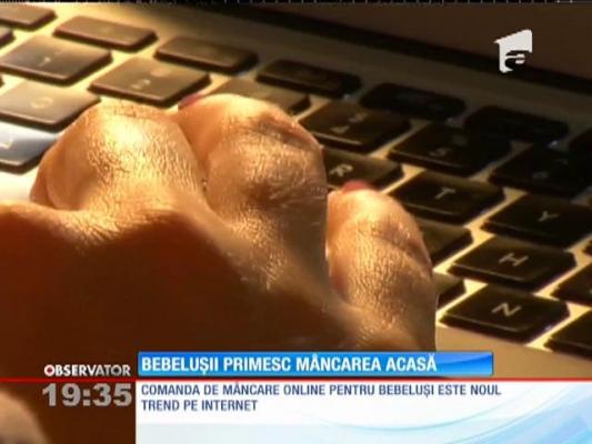 Mamele comandă mâncarea direct de pe internet pentru bebeluşii lor