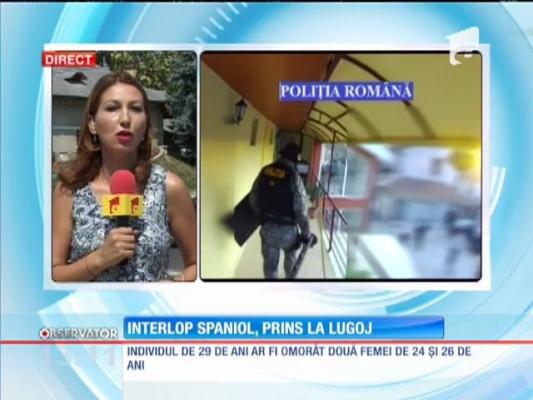 Interlop spaniol acuzat de crimă, prins în România