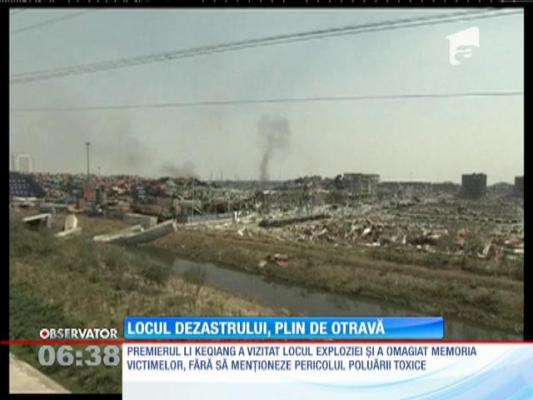 Tone de cianură la locul exploziilor catastrofale din portul Tianjin