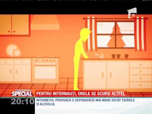 Special! Pentru internauți, orele se scurg altfel