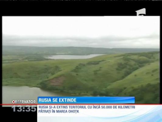 Rusia şi-a extins teritoriul cu încă 50 de mii de kilometri pătraţi în Marea Ohoţk