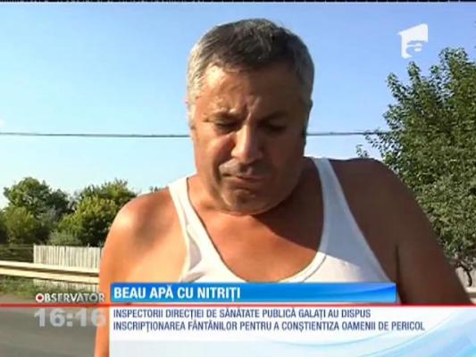 În judeţul Galaţi, apa bună e rară precum o piatră preţioasă