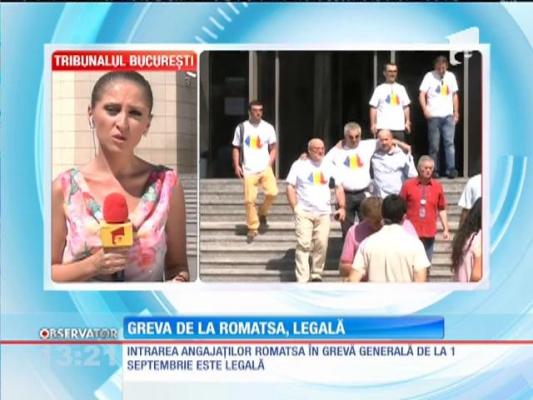 Greva angajaților de la ROMATSA este legală!