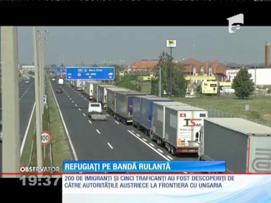Refugiați pe bandă rulantă