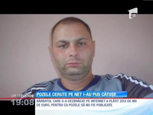 Un bărbat din Timişoara s-a dezbrăcat în faţa unei prietene virtuale