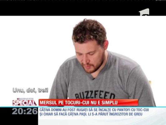 Special! Bărbați pe tocuri