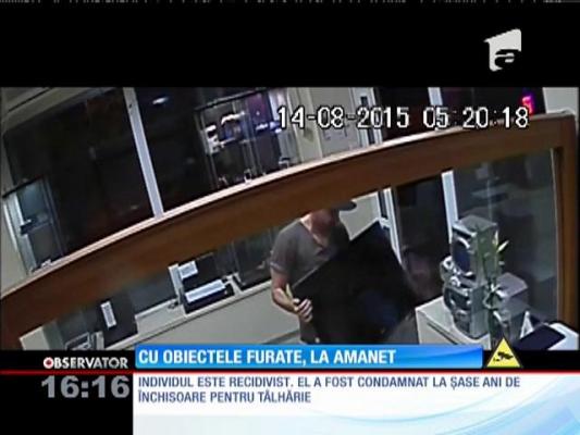 Cu plasmele furate, la amanet