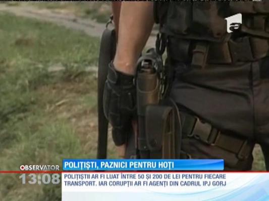 13 poliţişti sunt suspectaţi că i-ar fi sprijinit pe hoţii de cărbune din complexul energetic Oltenia