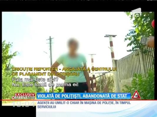 Adolescenta violată pe un câmp din Călăraşi de doi polițiști, abandonată de stat