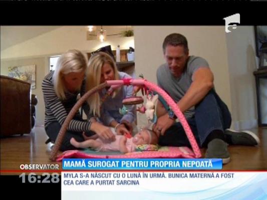 Mamă surogat pentru propria nepoată