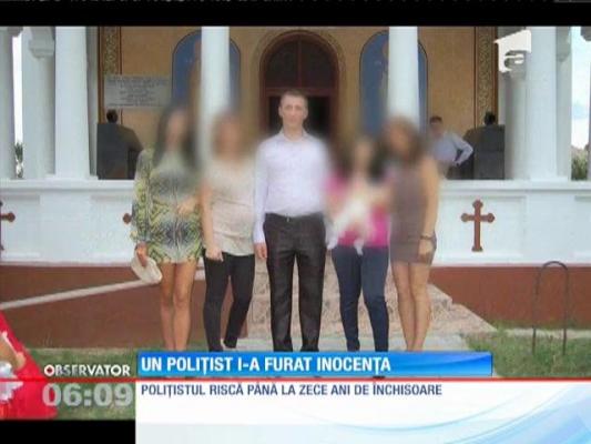 Polițist încătușat pentru că a întreţinut relaţii sexuale cu fetiţa de numai 13 ani