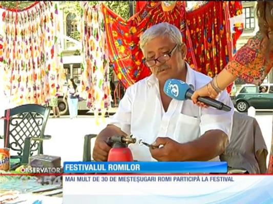Meseriile străvechi ale rromilor, prezentate în centrul Capitalei