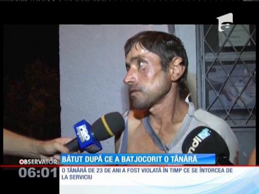 Tânără virgină bătută şi violată de un necunoscut