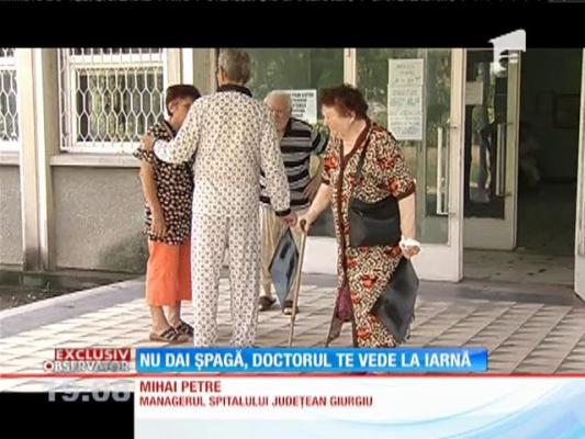 Pacienți programați la medic peste șase luni din momentul în care solicită un control