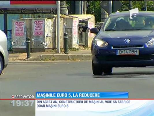 Autoturismele Euro 5, mai ieftine cu până la 10 mii de euro