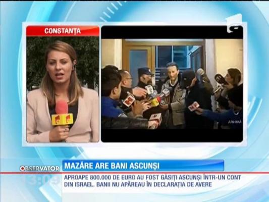 Radu Mazăre nu poate justifica 800.000 de euro, ascunşi în conturi din străinătate