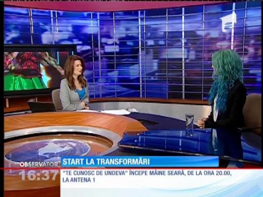 Andreea Bălan se pregăteşte de un nou sezon la "Te cunosc de undeva"