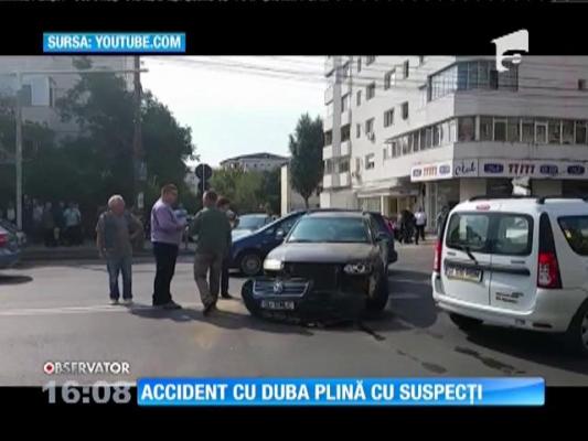 Violatorii din Valsui, implicaţi într-un accident rutier în drum spre judecătorie