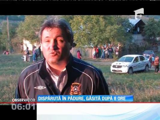 Copilă dispărută în pădure, găsită după 8 ore