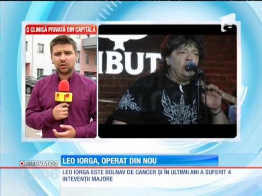 Un mare artist român a suferit a patra intervenţie chirurgicală. Leo Iorga fost operat de cancer