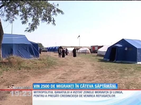 În câteva săptămâni, în România vor sosi 2.500 de migranți