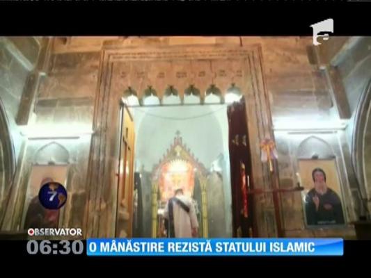 Călugării celei mai vechi mânăstiri creştine din Irak refuză să o părăsească. ISIS e lângă ei!