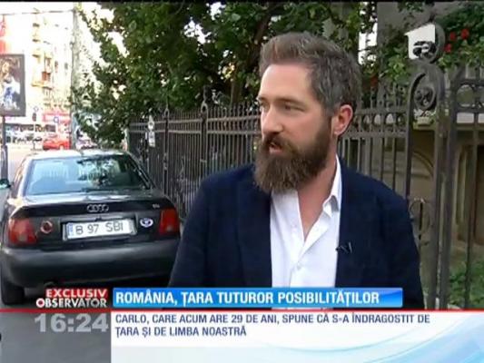 România este ţara tuturor posibilităţilor, susține un italian celebru