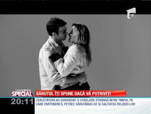 Special! Sărutul spune totul despre partener